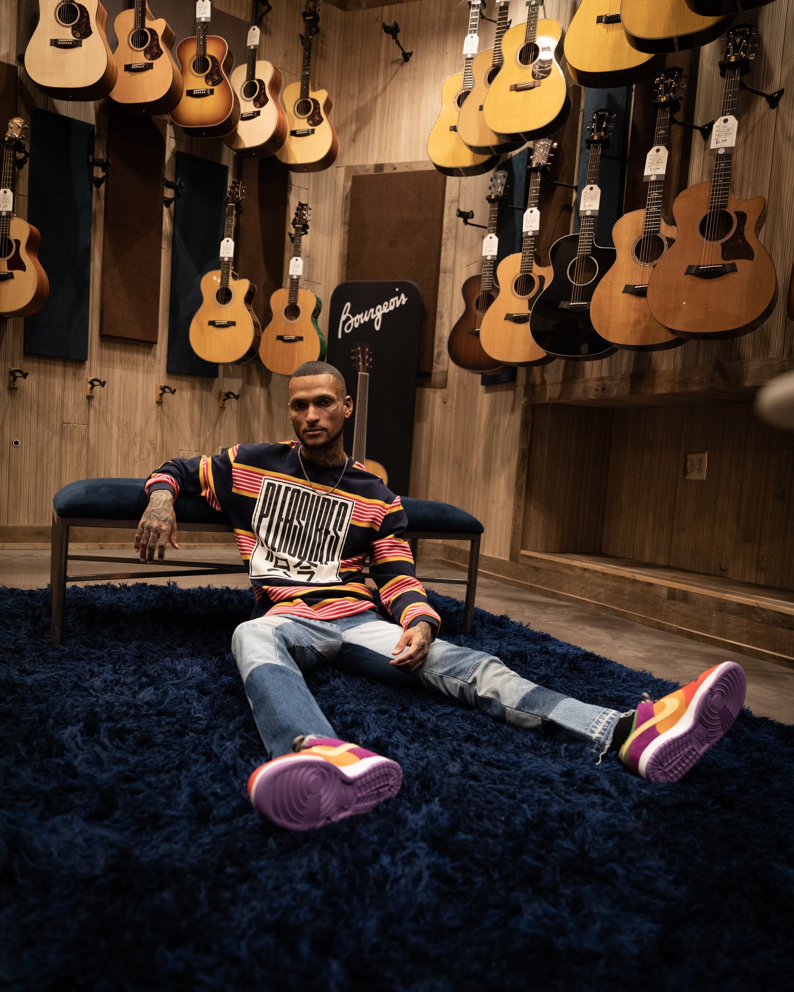 Introducing NEW Tongue-In-Cheek T-Shirt brand PLEASURES