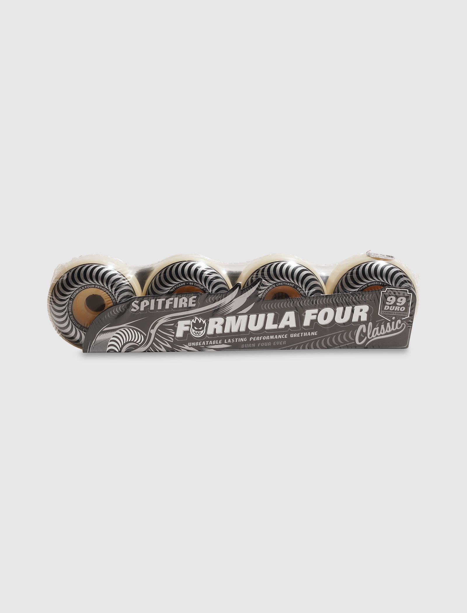 FORMULA 4 CLASSIC SWIRL SKATEBOARD WHEELS 54MM 99A - SET OF 4