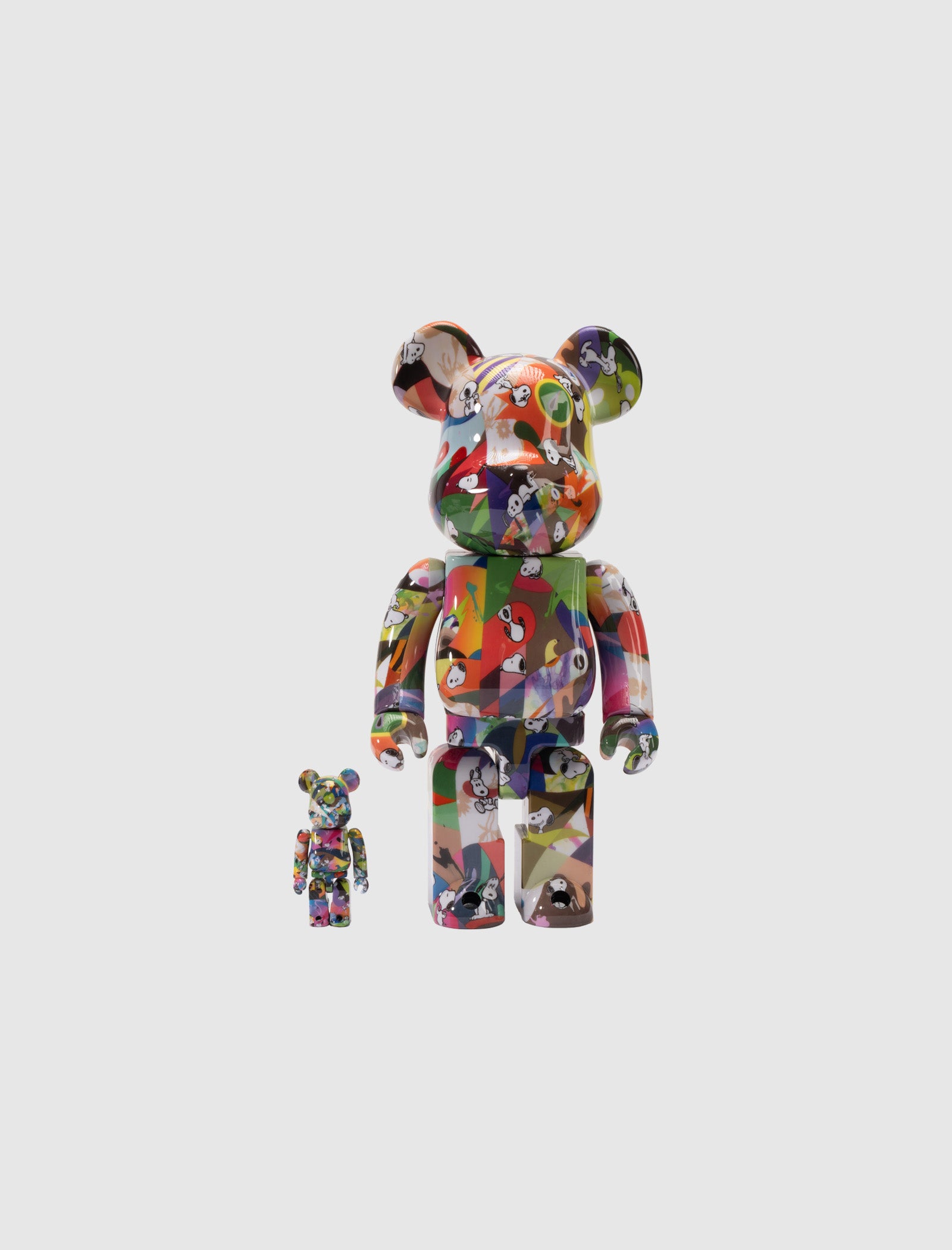 BE@RBRICK TOMOKAZU MATSUYAMA × PEANUTS 100% & 400%