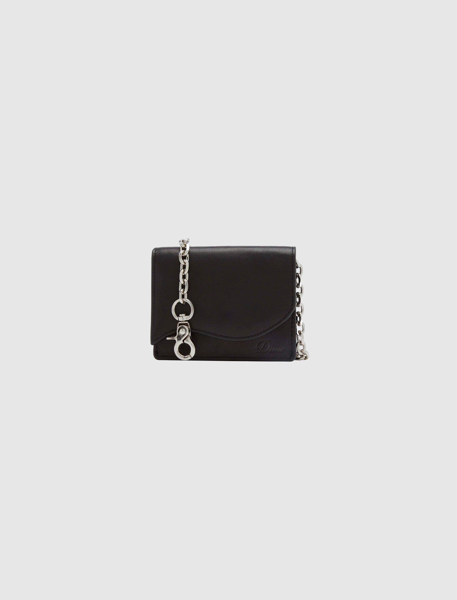 CHAIN LEATHER WALLET