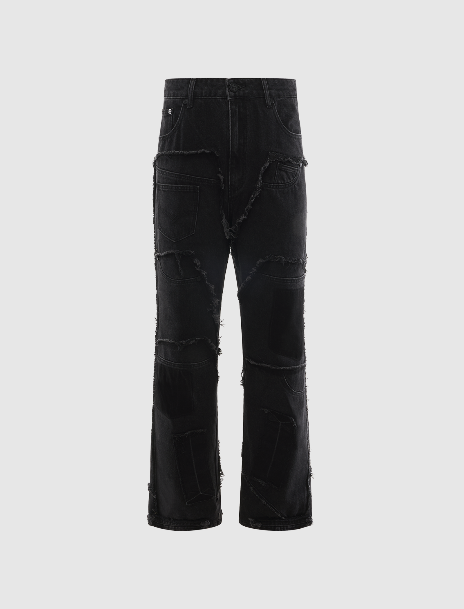 HOMME FEMME RECONSTRUCTED DENIM JEANS – APB