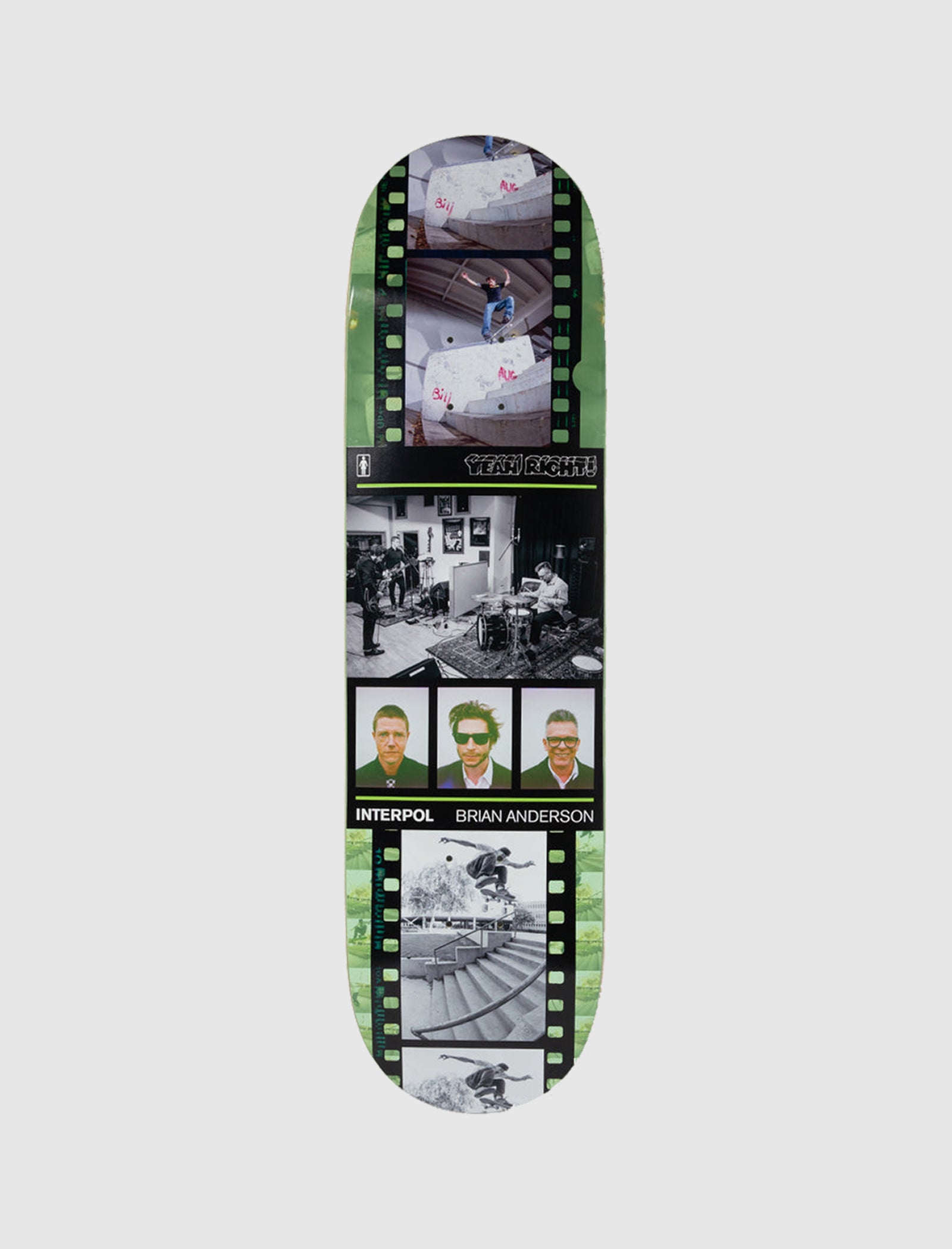 YEAH RIGHT INTERPOL X BRIAN ANDERSON X ATIBA DECK