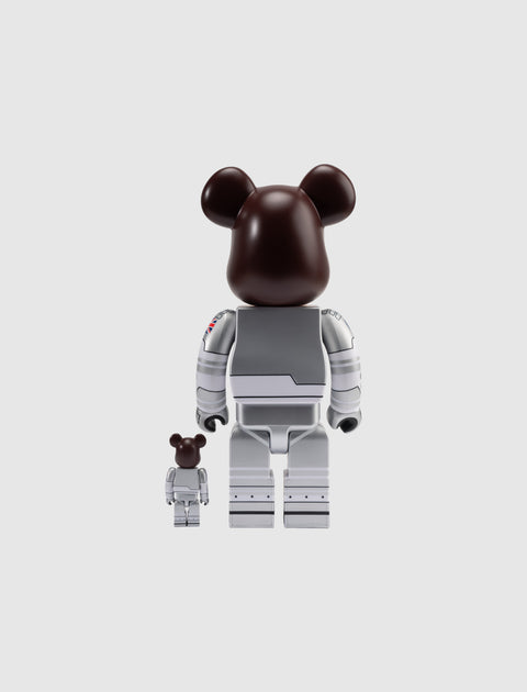 BE@RBRICK 007 JAMES BOND MOONRAKER 100% & 400%