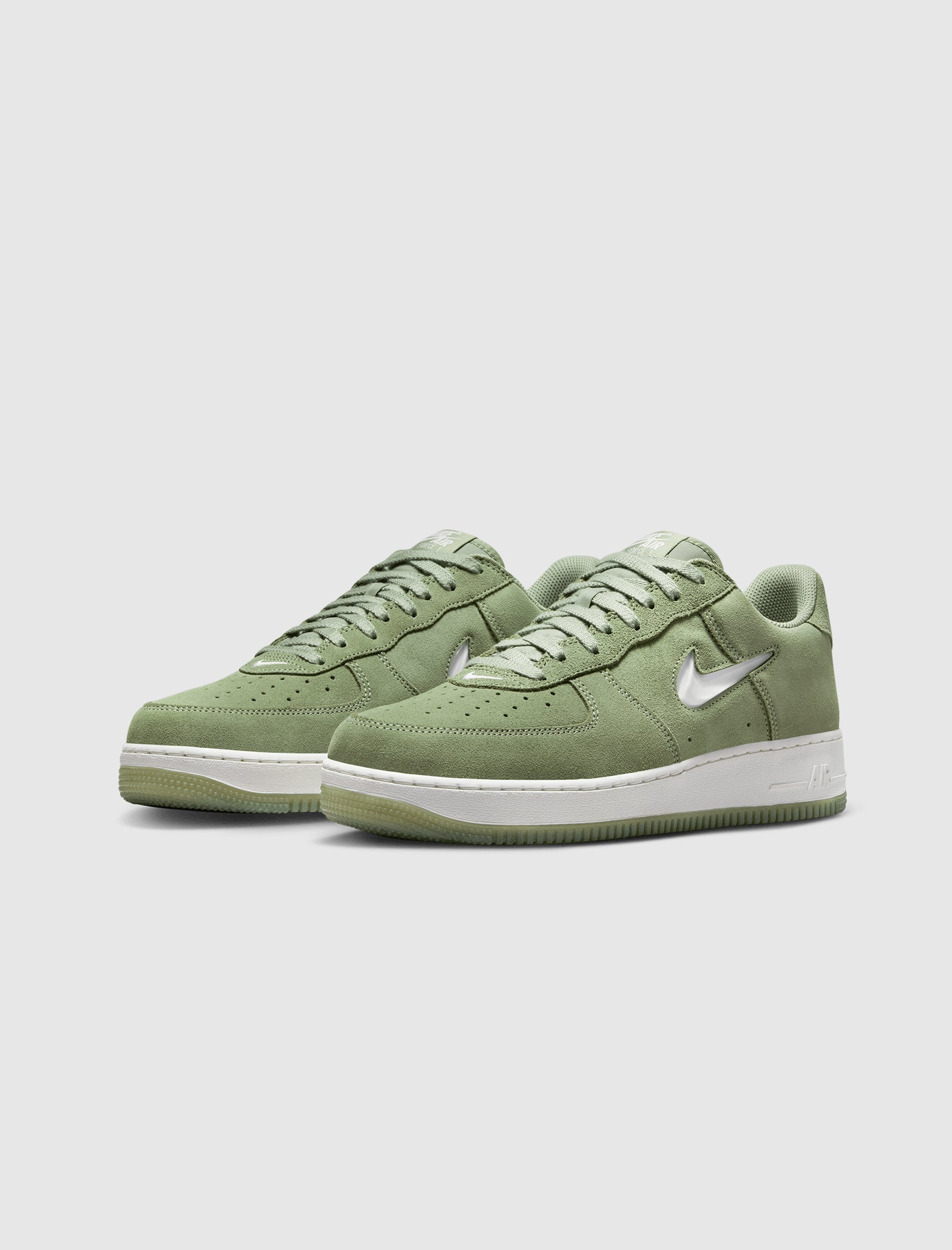 Official Nike Air Force One Low Premium Oil Green