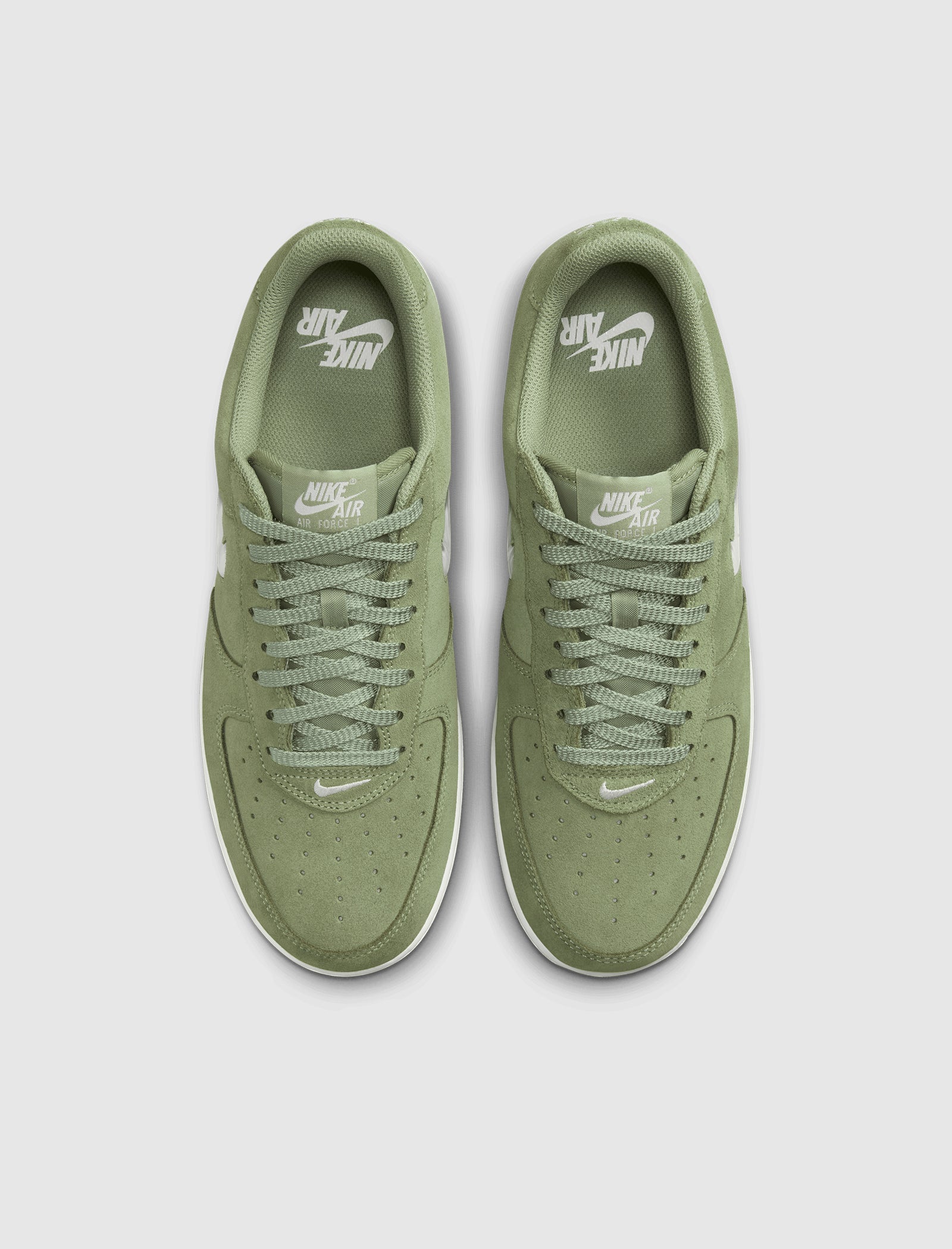 Official Nike Air Force One Low Premium Oil Green