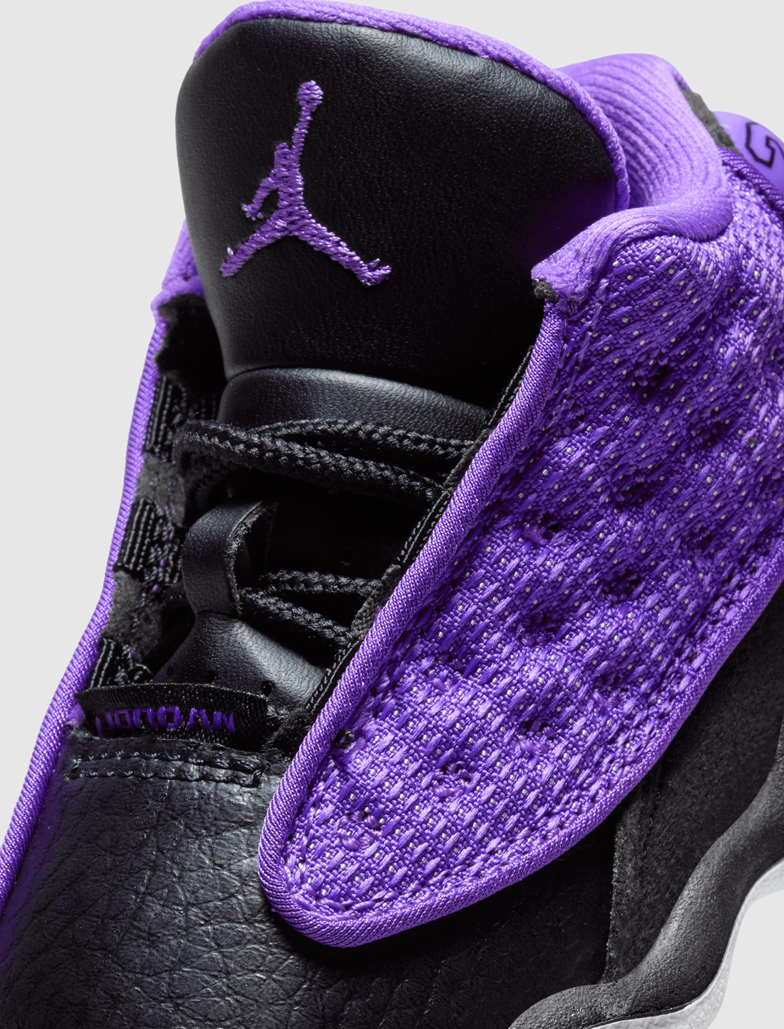 retro 13 purple