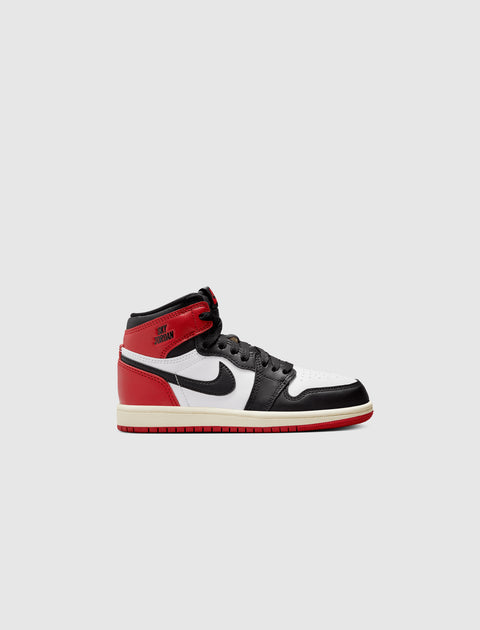 AIR JORDAN 1 RETRO HIGH OG "BLACK TOE REIMAGINED" PS