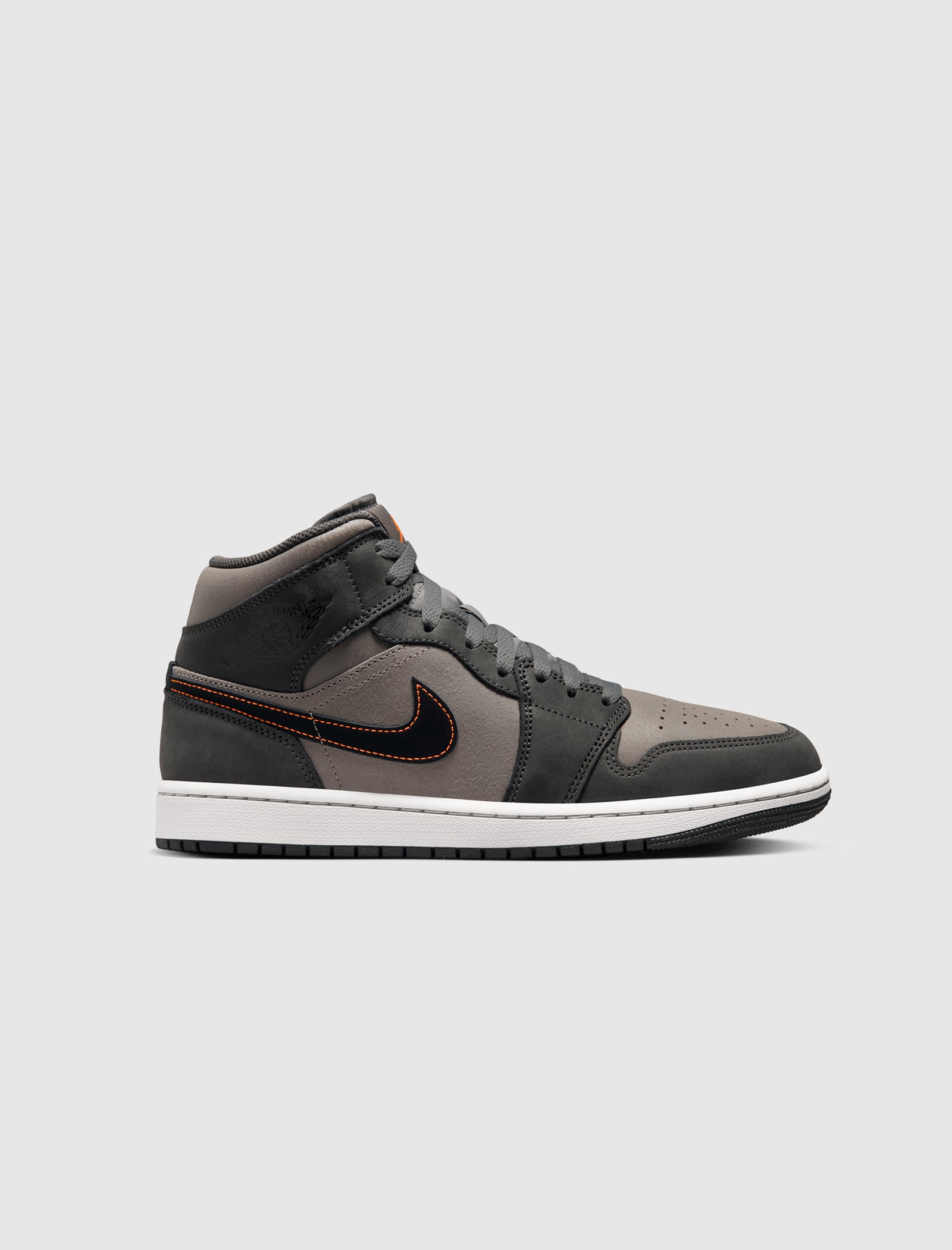 Air Jordan 1 Mid Light Smoke Grey - Stadium Goods