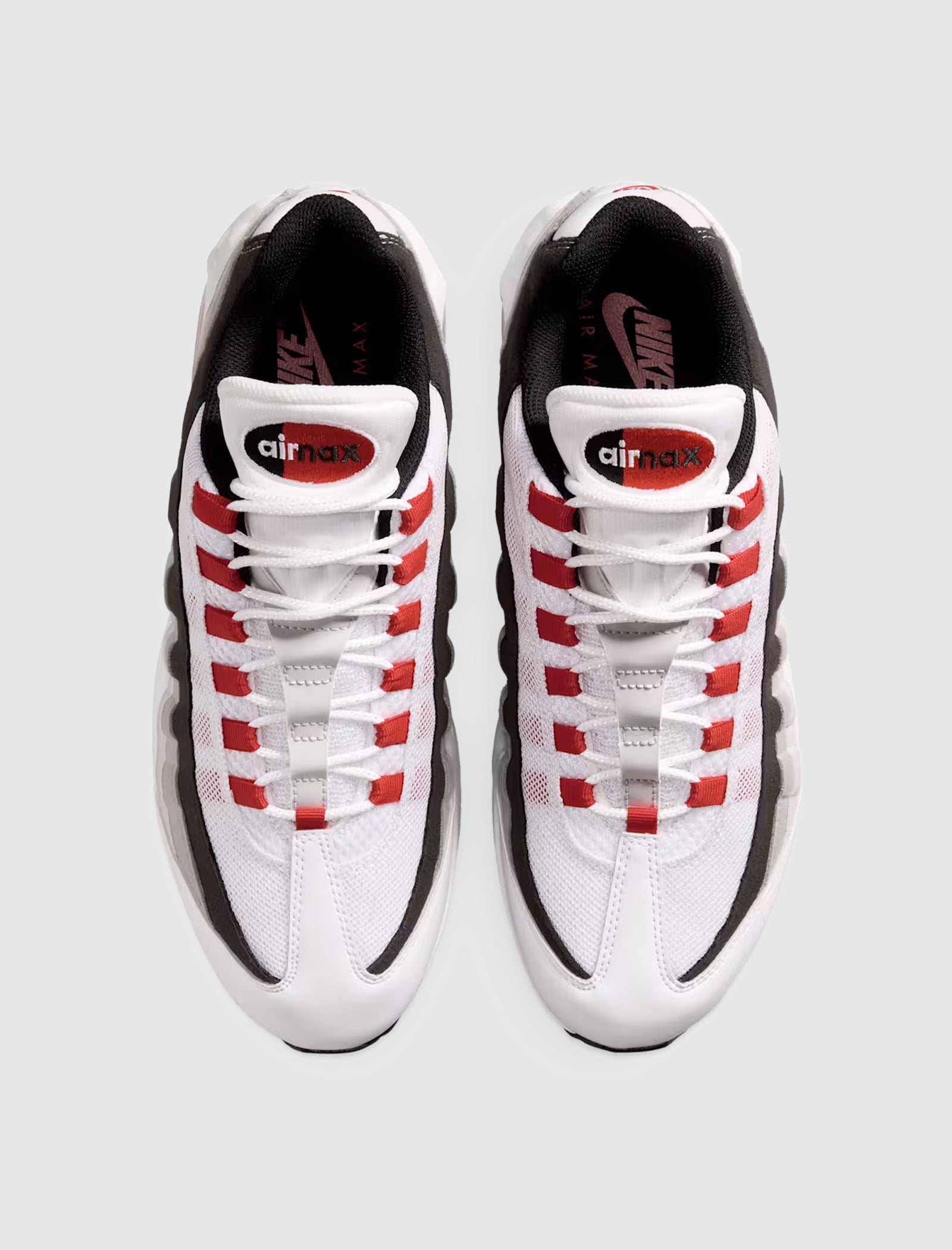 Nike Air Max 95 BIG BBPホワイト/レッド AIR MAX 95 BIG BUBBLE 