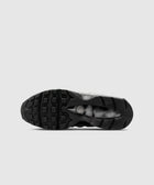 Black and grey sneaker outsole with textured grip, shown on a plain background