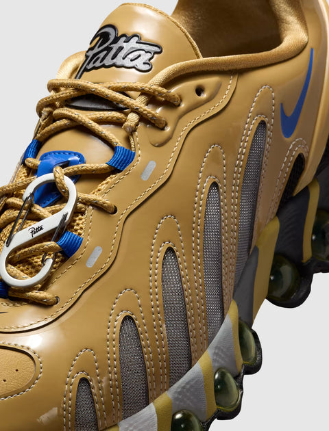 PATTA X AIR MAX DN8 "CLUB GOLD/ GAME ROYAL/ METALLIC SILVER"