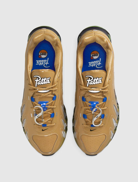 PATTA X AIR MAX DN8 "CLUB GOLD/ GAME ROYAL/ METALLIC SILVER"