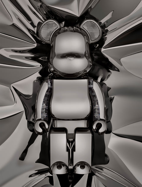 BE@RBRICK AUDIO CHROME PLATINUM