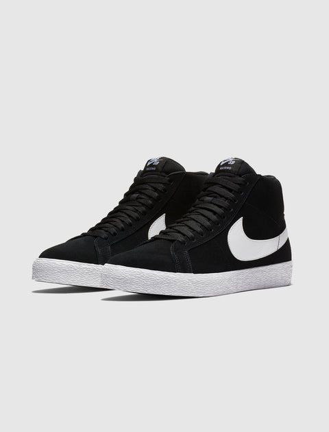 SB ZOOM BLAZER MID "BLACK/WHITE"