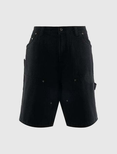 CARPENTER DENIM SHORT