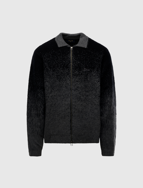 MOHAIR DOUBLE ZIP KNIT