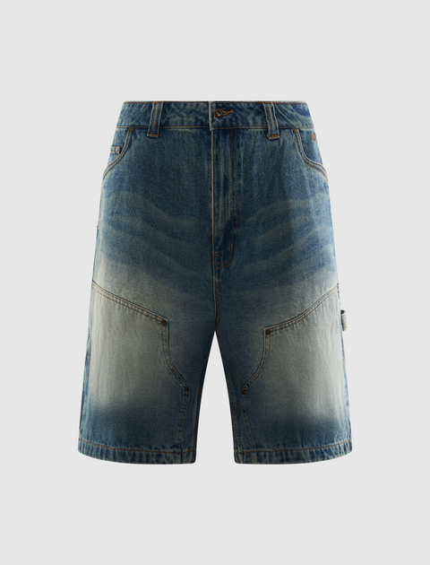 CARPENTER DENIM SHORT