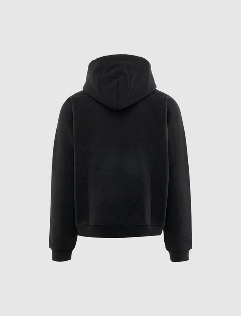 SMALL LOGO ZIP HOODIE
