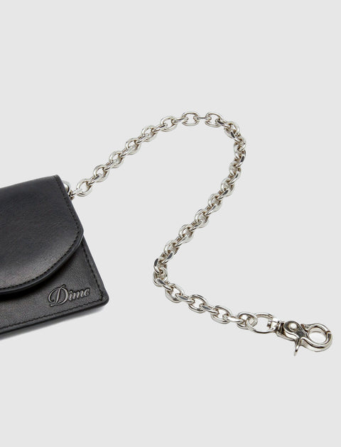 CHAIN LEATHER WALLET