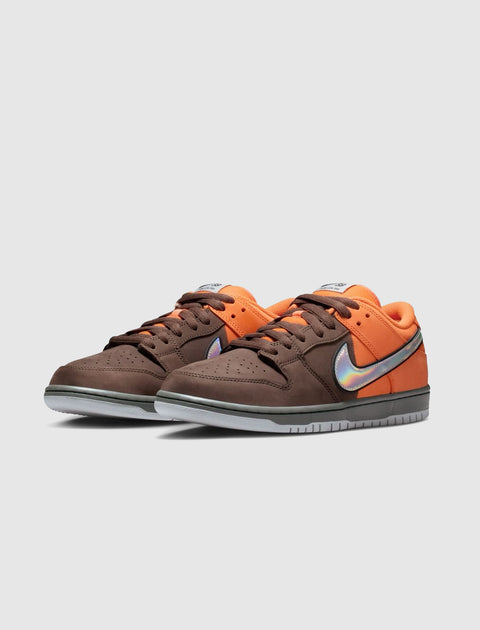 SB DUNK LOW PRO "SAFETY ORANGE/ WOLF GREY/ BAROQUE BROWN"
