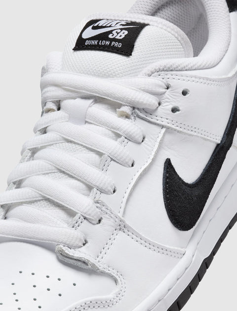 DUNK LOW "WHITE/BLACK"