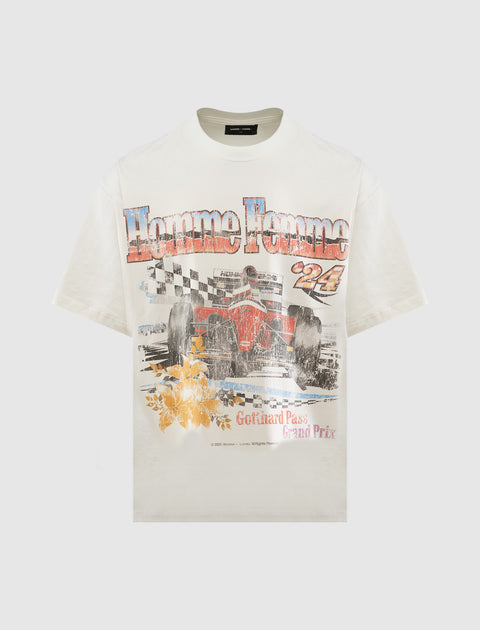 SWISS RACING CROPPED TEE