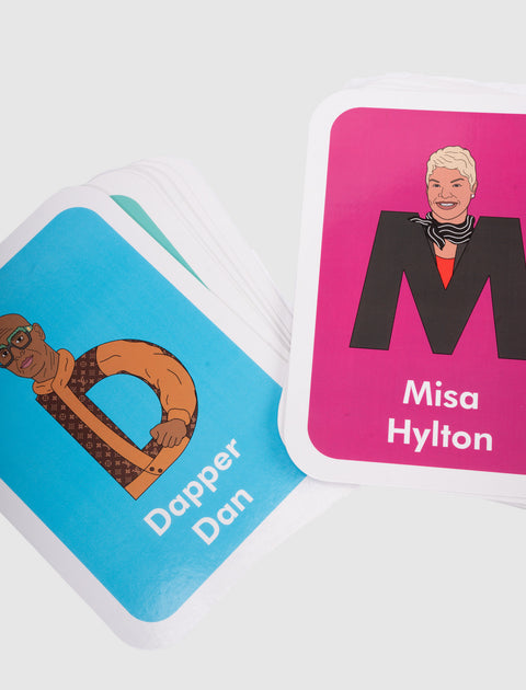 FASHION LEG ABC CARD