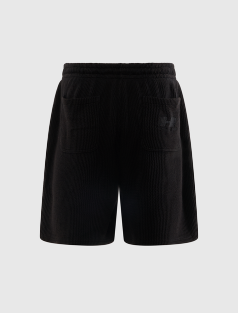 RIB KNIT DRAWCORD 7" SHORTS