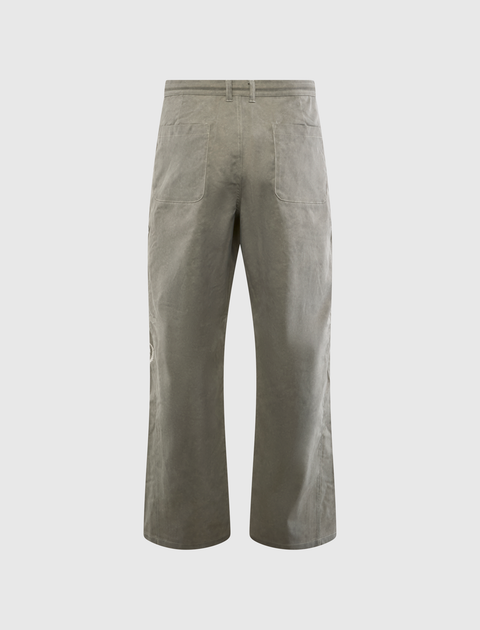 TWILL EMBROIDERED PANT