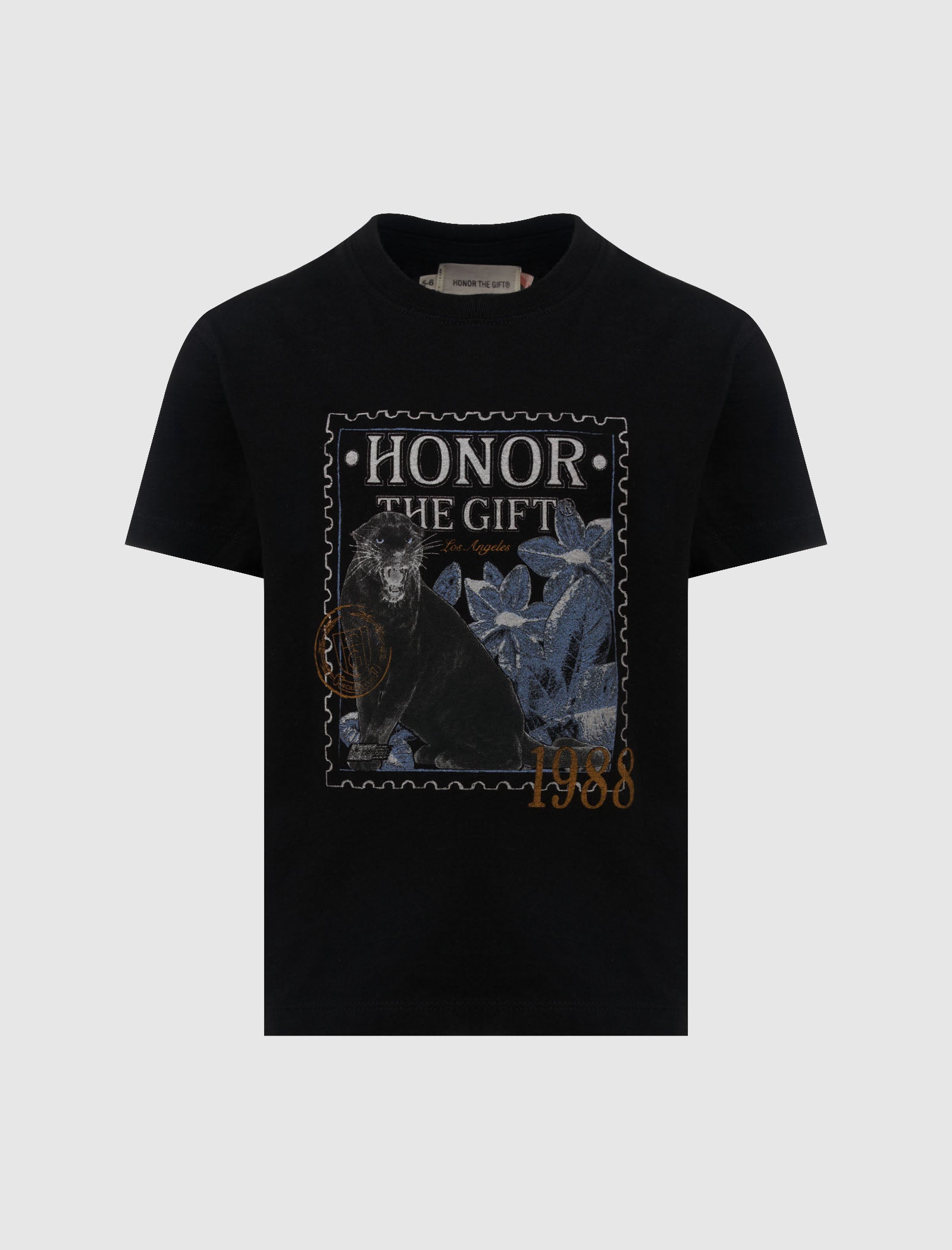 logo-print cotton T-shirt, Honor The Gift