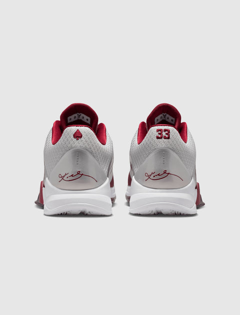 KOBE V PROTRO "METALLIC SILVER/ TEAM RED"
