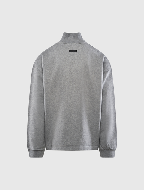 MIDWEIGHT FLEECE HALF ZIP SWEATER
