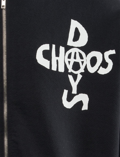 CHAOS DAYS ZIP HOODIE