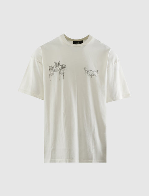 HAND DRAWN TEE