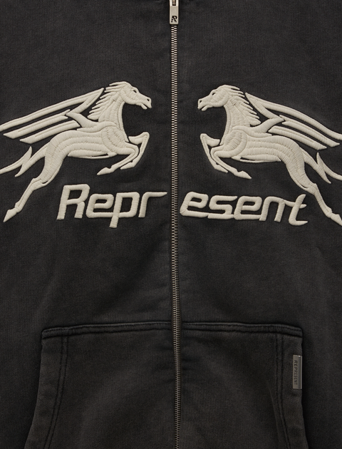 PEGASUS ZIP THROUGH HOODIE