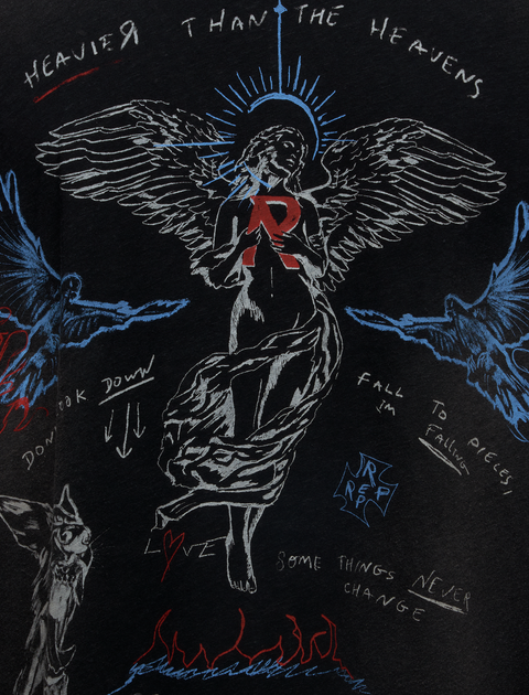 HEAVIER THAN THE HEAVENS LONG SLEEVE T-SHIRT