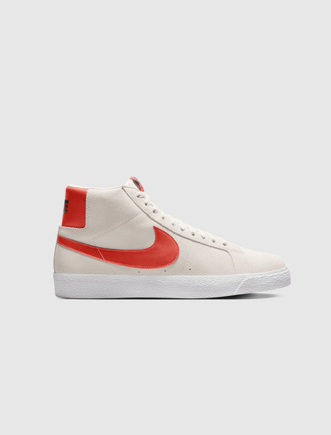 SB ZOOM BLAZER MID "PHOTON DUST/ORANGE"
