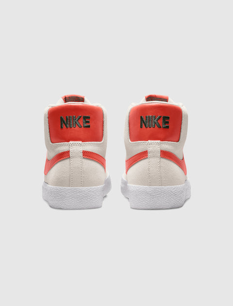 SB ZOOM BLAZER MID "PHOTON DUST/ORANGE"