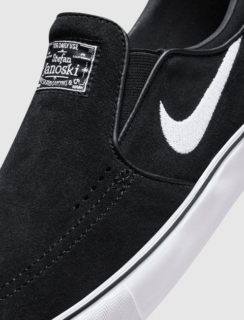 SB JANOSKI+ SLIP "BLACK/WHITE"