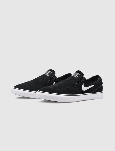 SB JANOSKI+ SLIP "BLACK/WHITE"