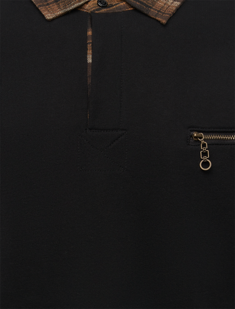 TOWN POLO SWEATSHIRT