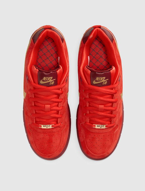 PAUL RODRIGUEZ ZOOM AIR LOW "HABANERO RED/CLUB GOLD/ TEAM RED"