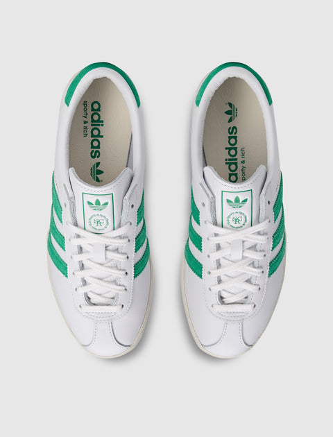 SPORTY AND RICH BLANC "WHITE/GREEN"