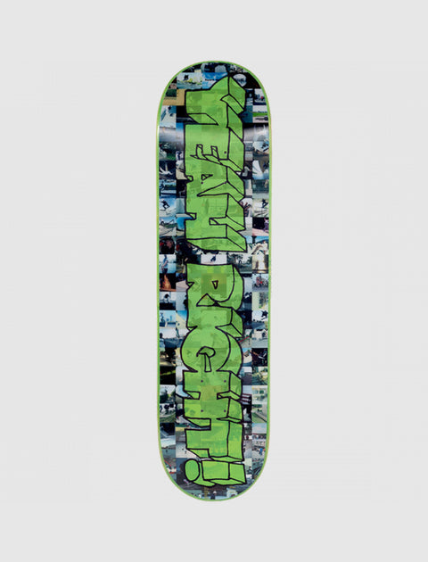 YEAH RIGHT 20 YEAR EDITION LENTICULAR DECK 8.0