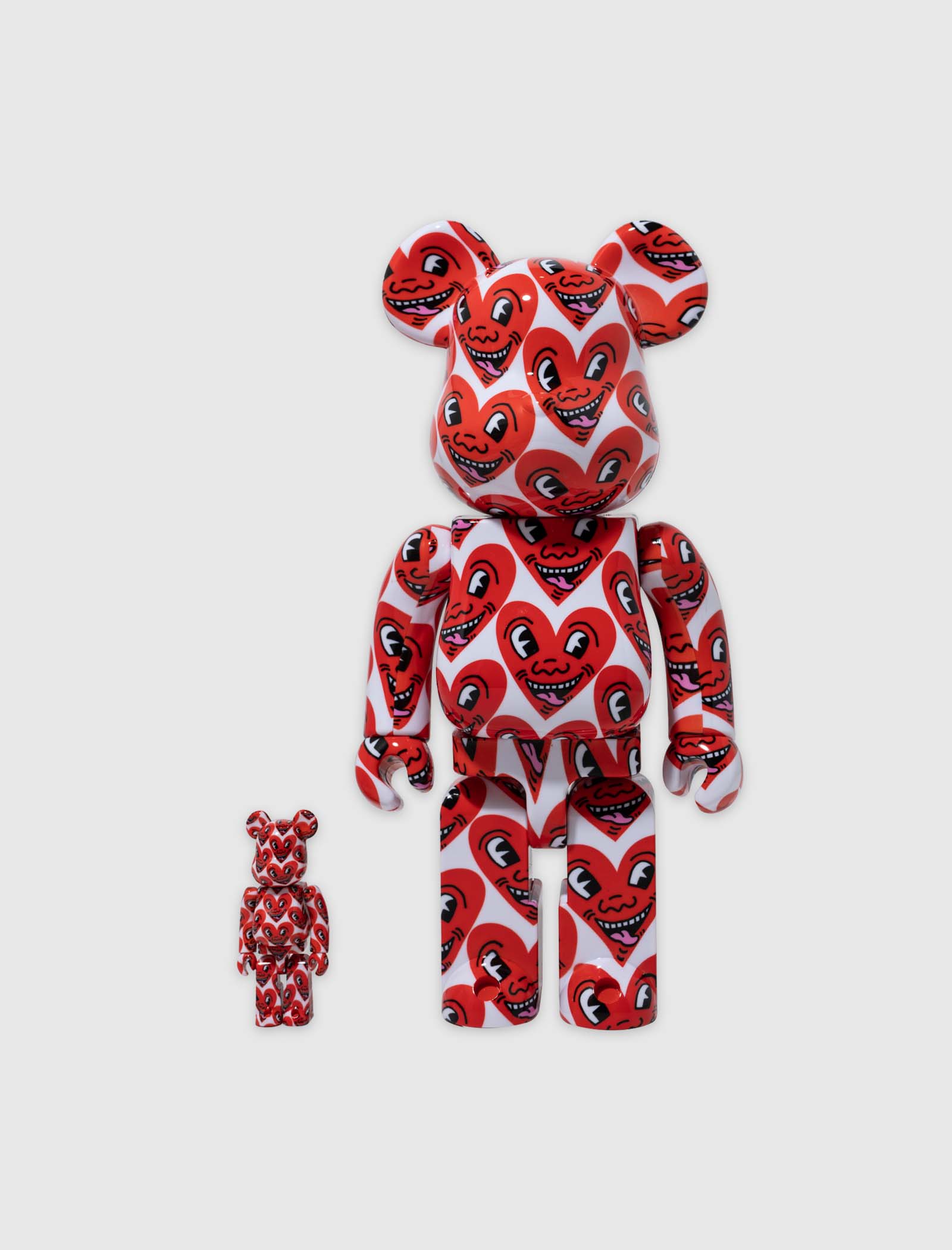 keith haring 400% & 100% be@rbrick set