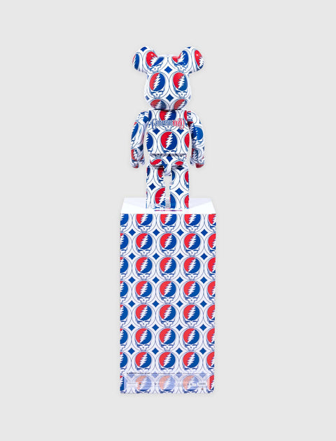 GRATEFUL DEAD STEAL YOUR FACE 1000% BE@RBRICK
