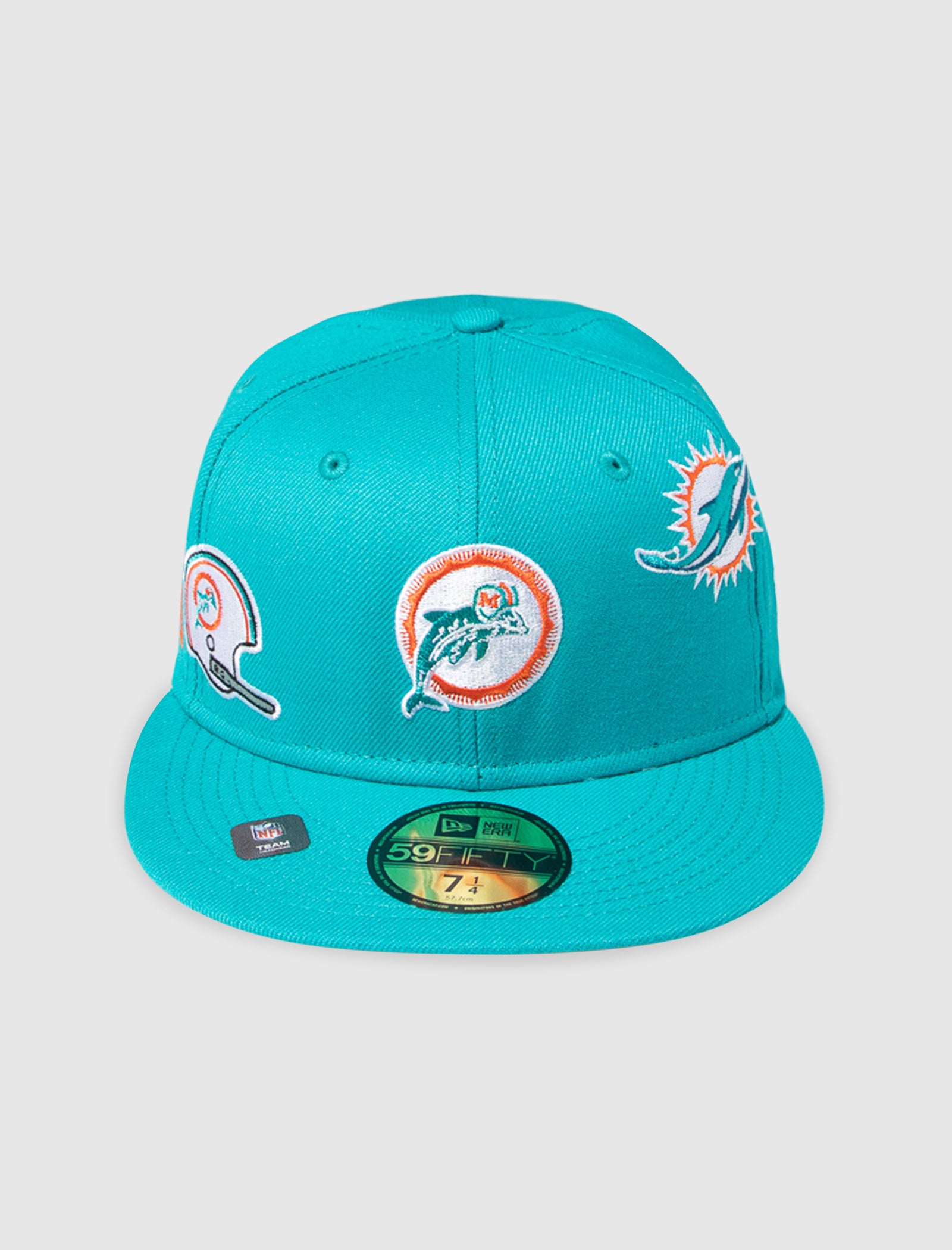 miami dolphins throwback logo hat