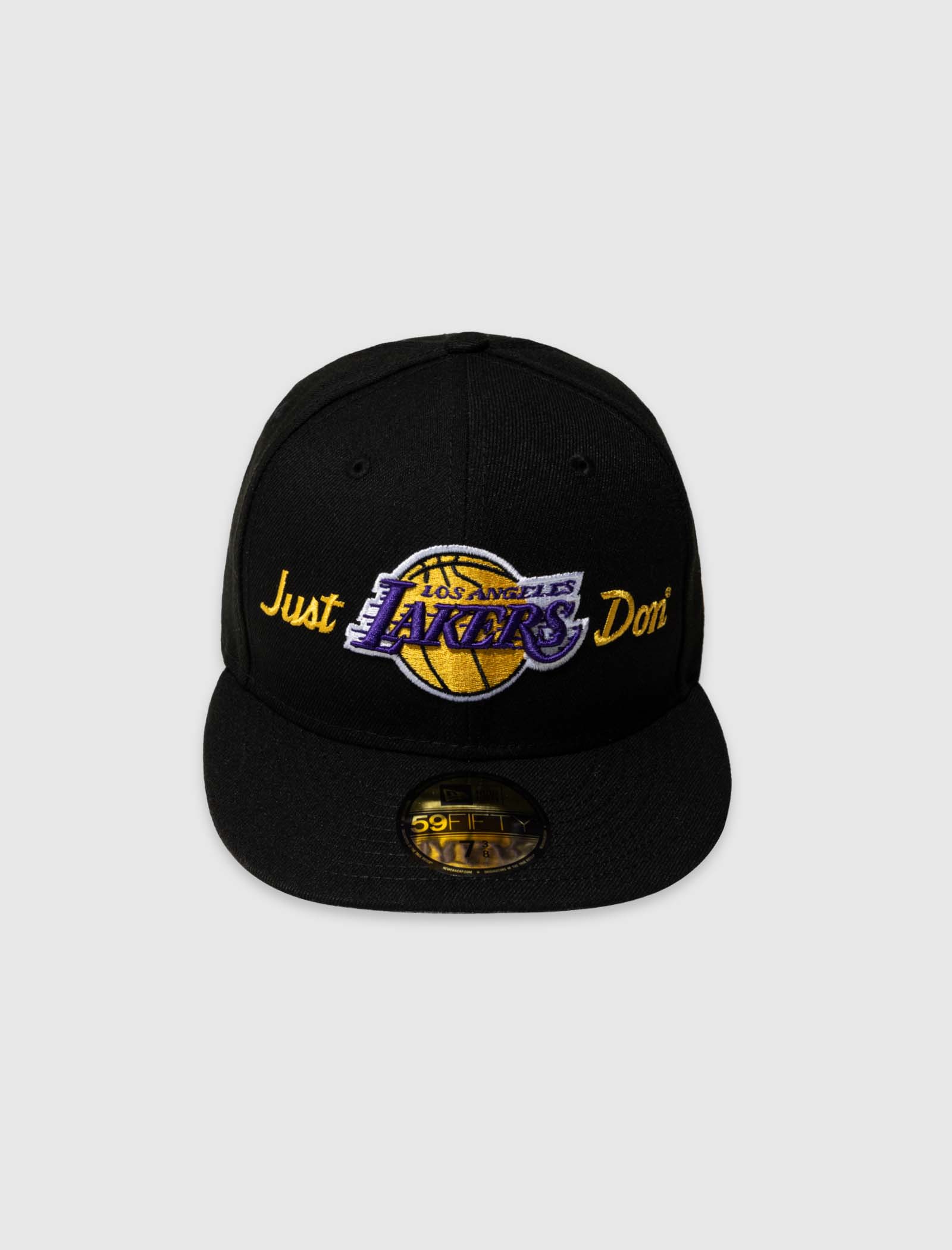 JUST DON X NEW ERA NBA 59FIFTY FITTED LAKERS - BLACK