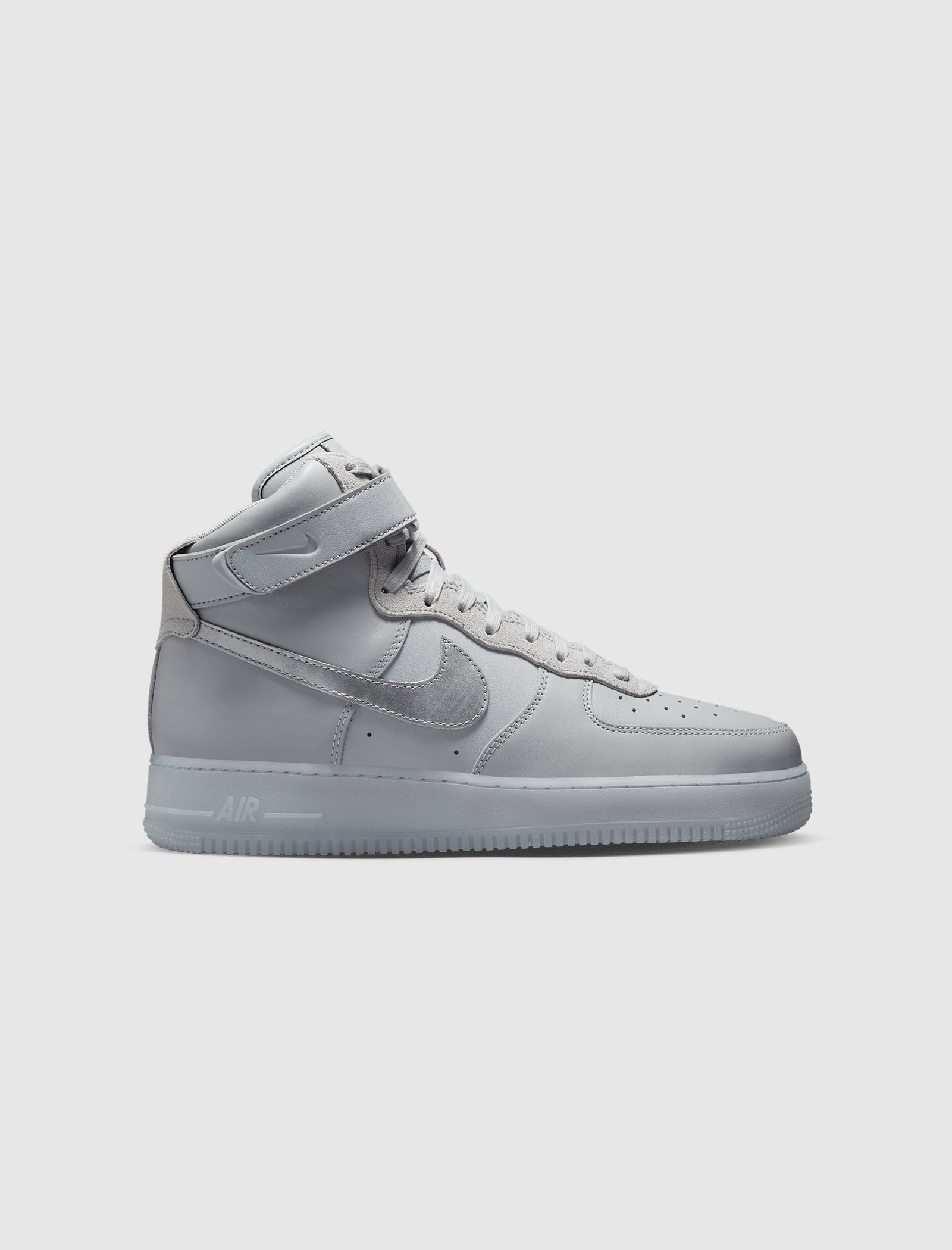 Nike Air Force 1 High Lv8 2 (gs) Black/ White-wolf Grey-white