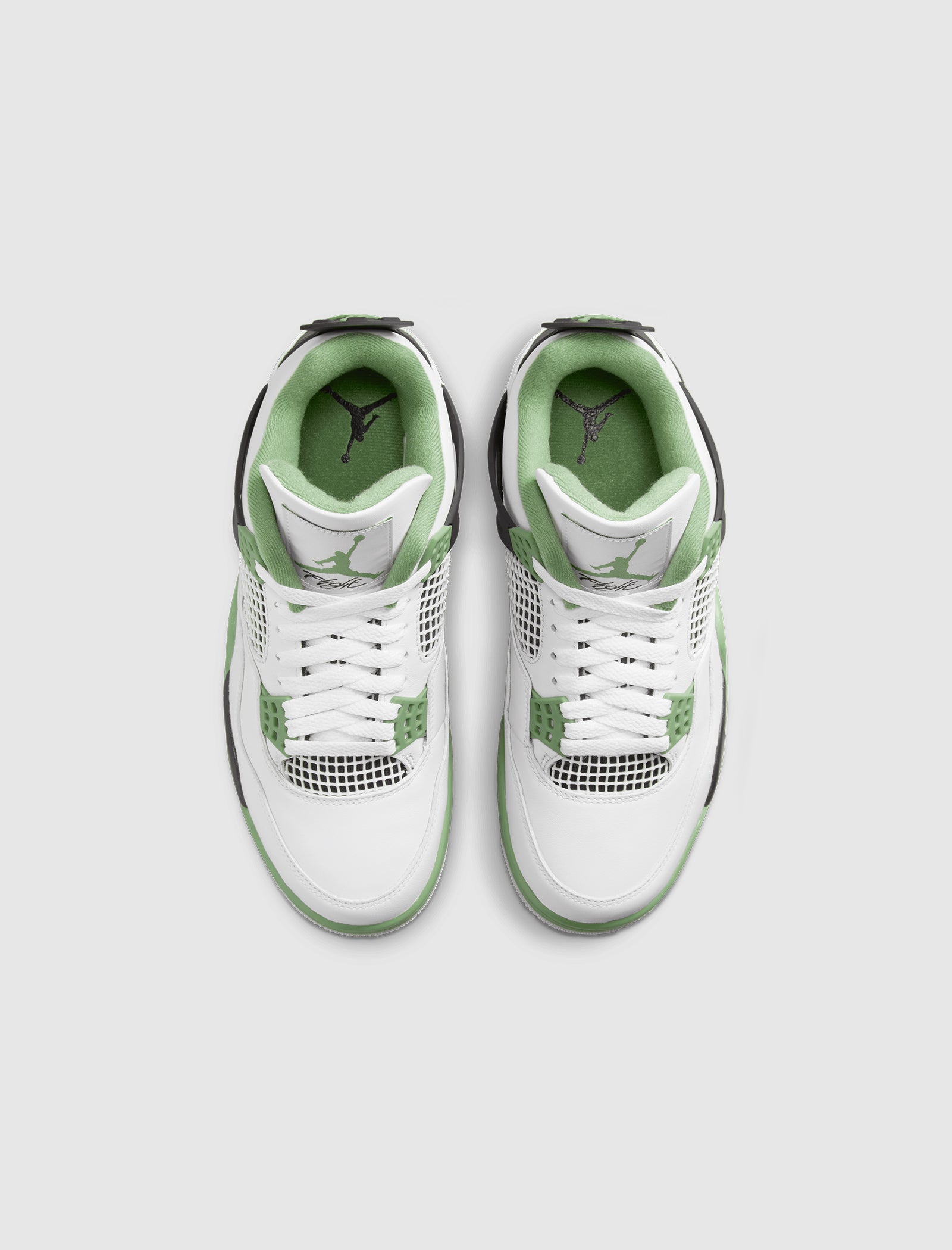 Jord Rense Jordans 4 Green